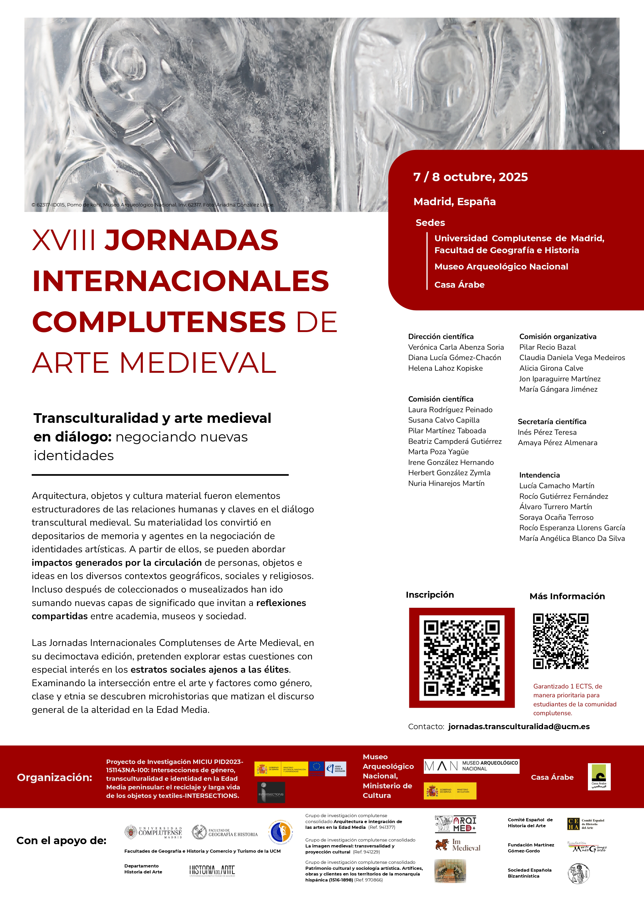 XVIII Jornadas Complutenses de Arte Medieval